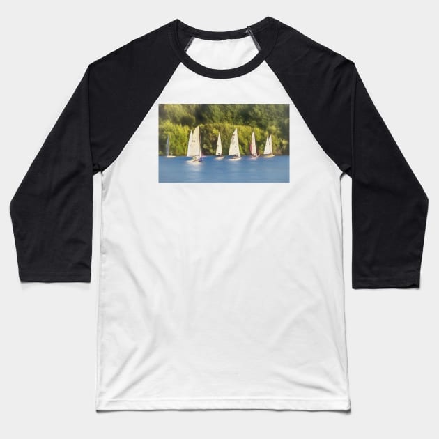 Regatta Baseball T-Shirt by IanWL